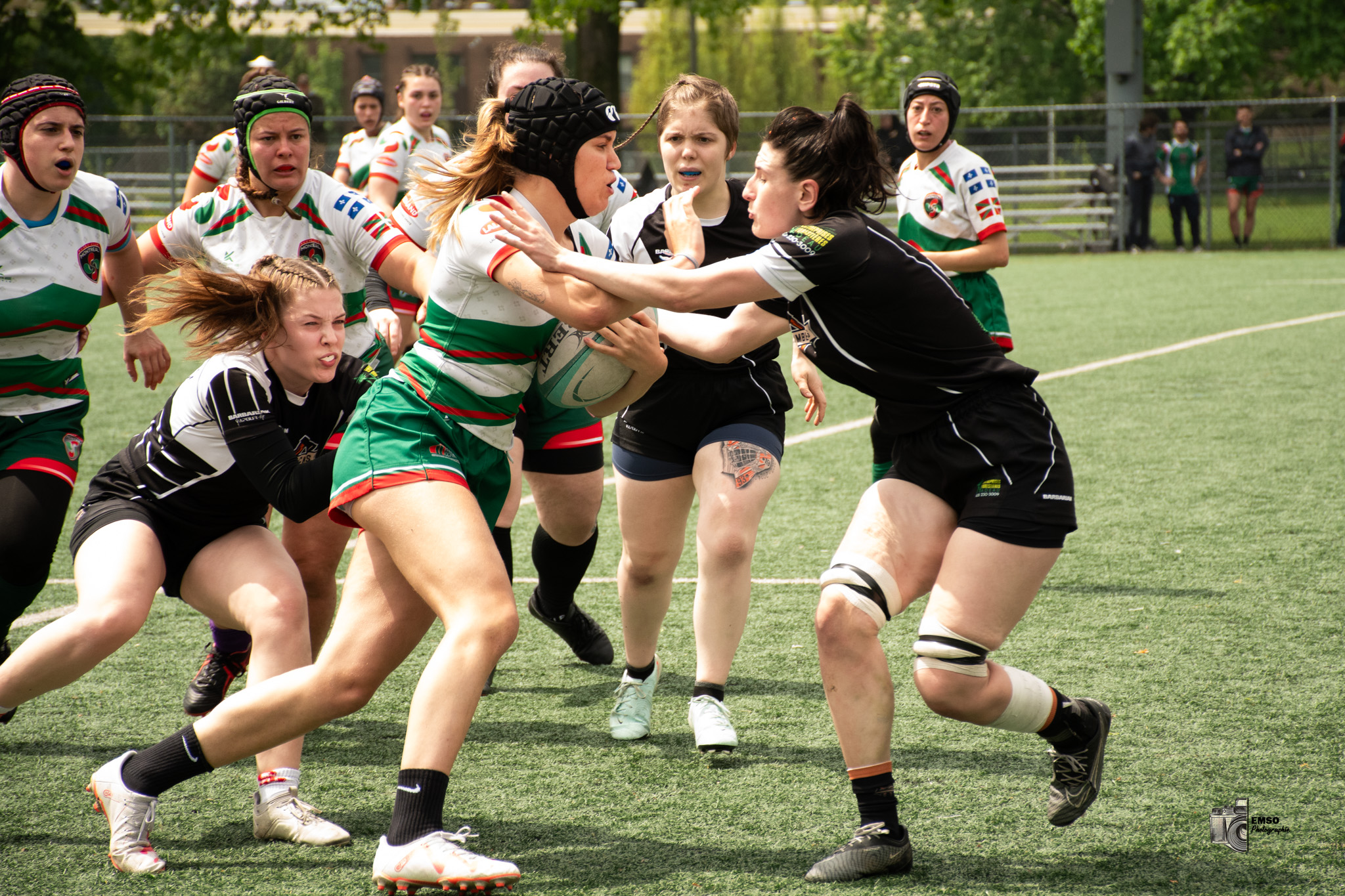 Solene ROCHE -  Rugby Club de Montréal - Saint-Georges Lumberjacks - Rugby - RQ 2025 - LP2F - Rugby Club de Montréal vs Saint-Georges Lumberjacks (#RQ25LP2FRCM25) Photo by: emso photo | Siuxy Sports 2025-05-17