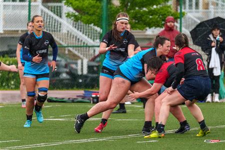RQ 2025 - LPR2 F - Montreal Wanderers (38) vs (14) Club de Rugby de Québec