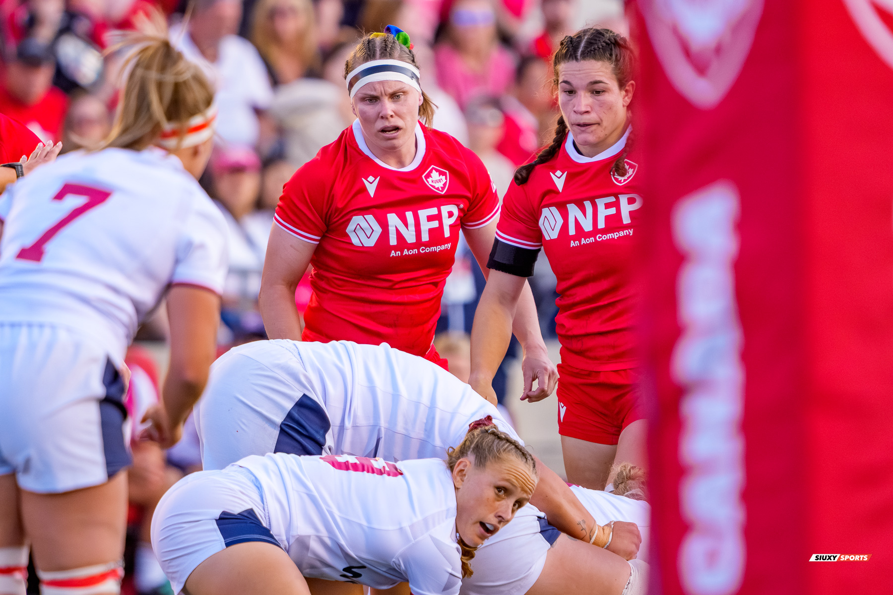 Canada vs USA Rugby F - Aug 1 2025 - Game - 1st half