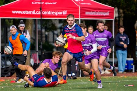 RSEQ 2025 - Rugby M - Piranhas ETS vs Bishop's Gaiters - Reel 2