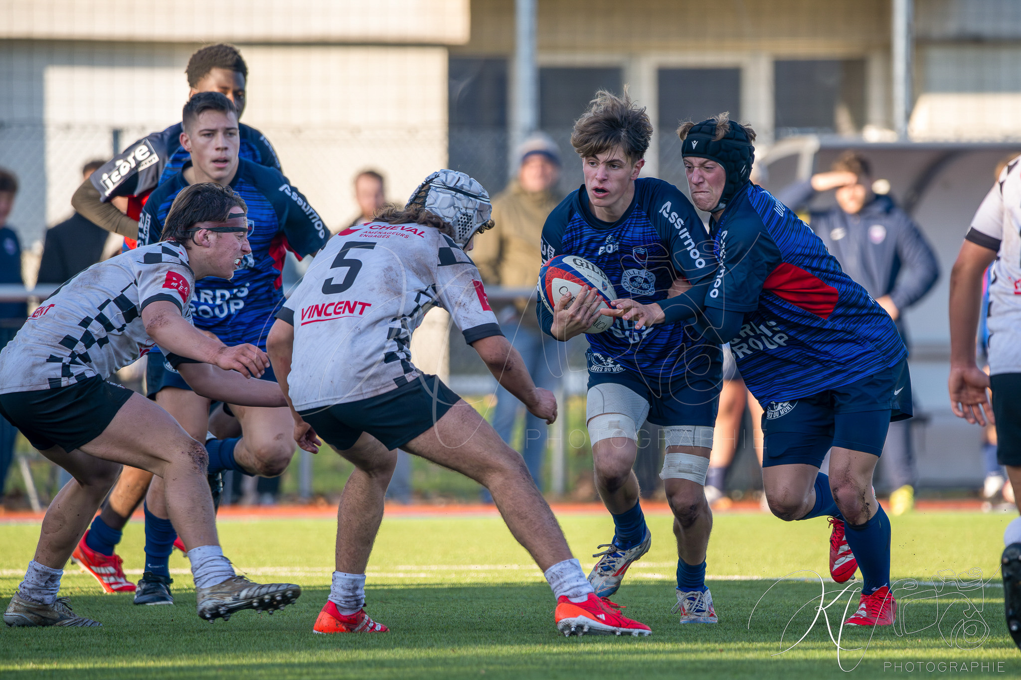  FC Grenoble Rugby - Valence Romans DR - Rugby - FFR 2025 - Alamercery Crabos - FC Grenoble vs Valence Romands DR (#FFR25AVGVR12) Photo by: Karine Valentin | Siuxy Sports 2025-12-13