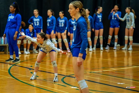 RSEQ 2025 - Volleyball F D2 - Championnat de Conférence - Dawson (0) vs (2) Montmorency
