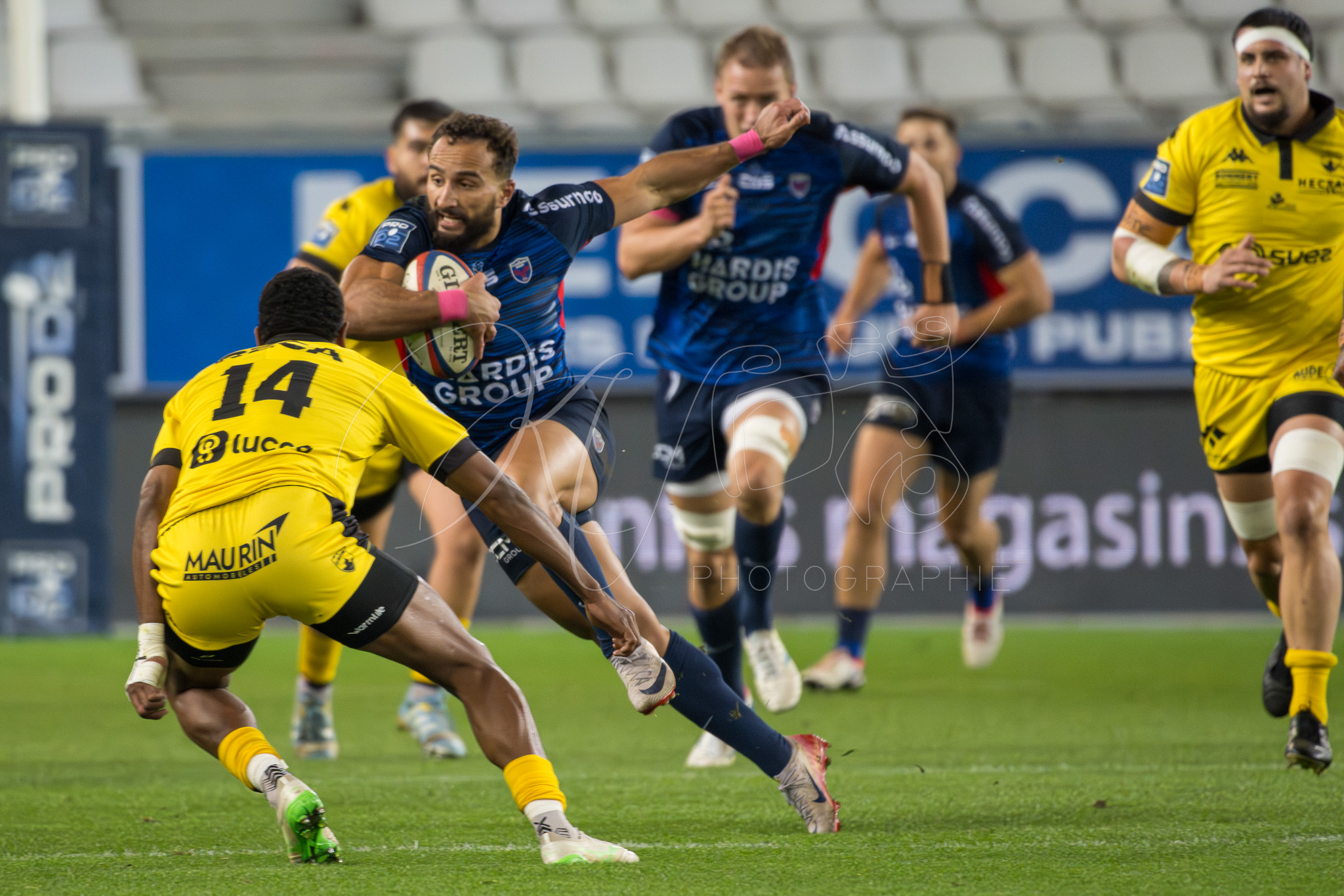  FC Grenoble Rugby - US Carcassonne - Rugby - FFR 2025 - Pro D2 - FC Grenoble vs US Carcassonne (#FFR25PD2GC10) Photo by: Karine Valentin | Siuxy Sports 2025-10-24
