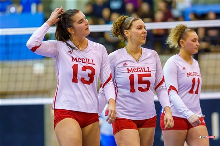 RSEQ 2025 - Volleyball F - 1/2 finale 1 - U de Montréal (1) vs (3) McGill