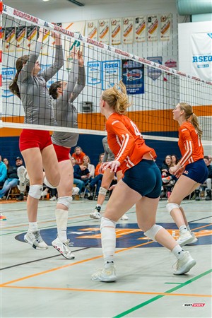 RSEQ 2025 - Volleyball F D1 - André Laurendeau (1) vs (3) Lionel-Groulx