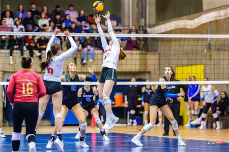 RSEQ 2025 - Volleyball F Finale 1 - Université de Montréal (3) vs (1) Université Laval