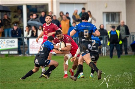 FFR 2025 - Féd 2 - US Vinay (24) vs (10) Stade Olympique Voironnais