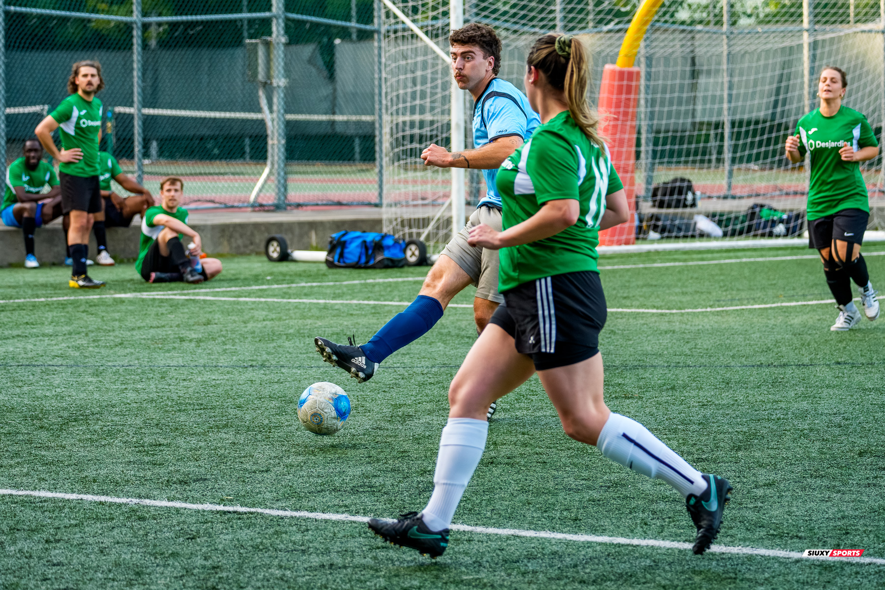   -  - Soccer - Corporate Soccer 2025 - Team Luka vs Team Desjardins (#CS25LUKDES7) Photo by: Dan Taylor-Morin | Siuxy Sports 2025-07-24