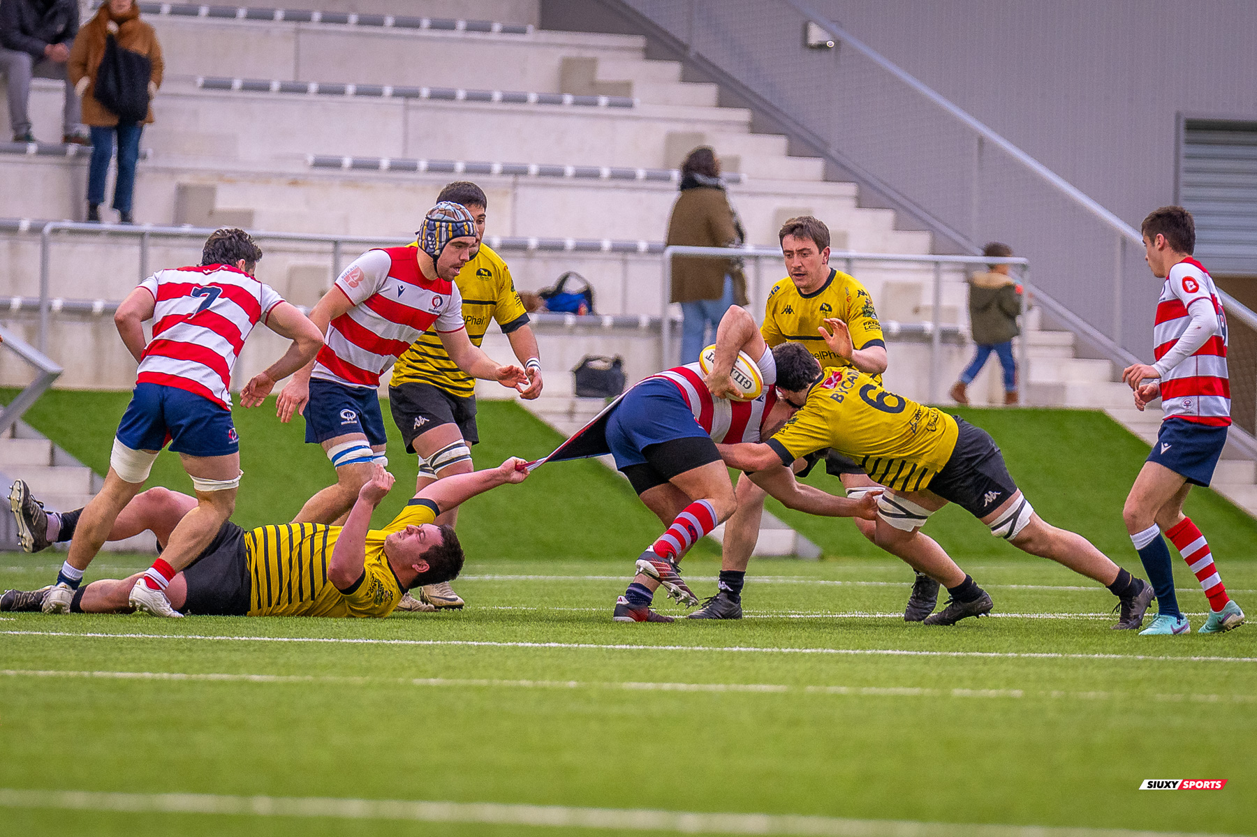  Universitario Bilbao Rugby - Getxo Artea Rugby Taldea - Rugby - FER 2025 - DHB Grupo A - Uni Bilbao Rugby (27) vs (33) Getxo Rugby (#FER25DHBUBRGR03) Photo by: Fredy Monfoto | Siuxy Sports 2025-03-15