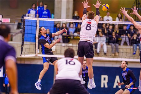 RSEQ 2025 - Volleyball M - Université de Montréal (3) vs (0) UNB