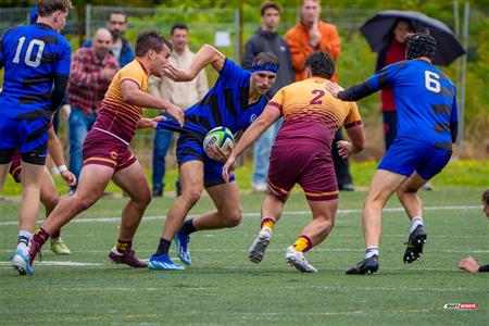 RSEQ 2025 - Rugby M - Université de Montréal vs Concordia University - Première mi-temps