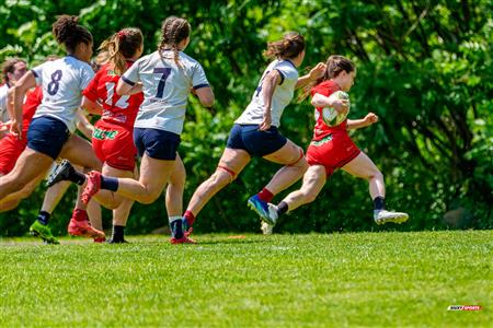 RQ 2025 - Super Ligue Fém - SABRFC (14) vs (43) Club de Rugby de Québec
