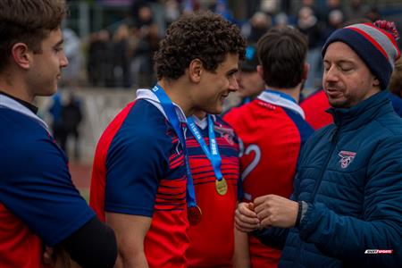 RSEQ 2025 - Rugby M - Finale - ETS vs Université de Montréal - Remise de médailles