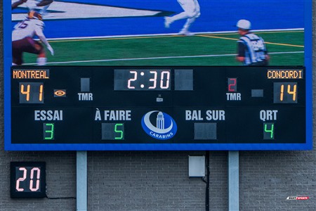 RSEQ 2025 - Football Universitaire - Carabins vs Stingers - Ambiance & Cheerleading