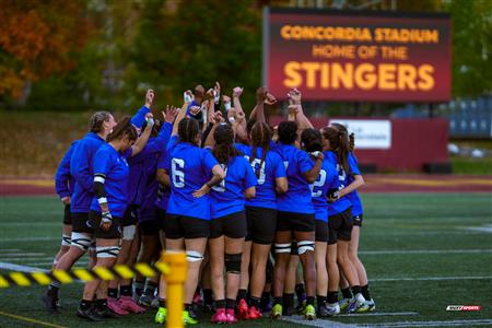 RSEQ 2025 - Rugby F Final Bronze - Concordia vs U. de Montréal - Before & After Match