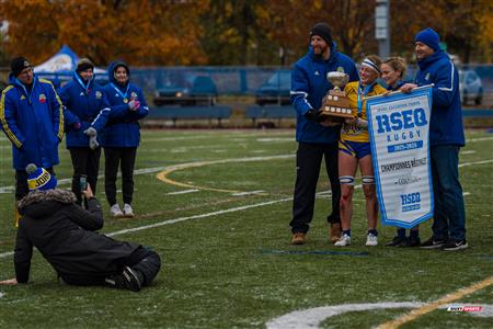 RSEQ 2025 - Rugby F - Final - John Abbott College vs Cégep André Laurendeau - Avant & Après Match