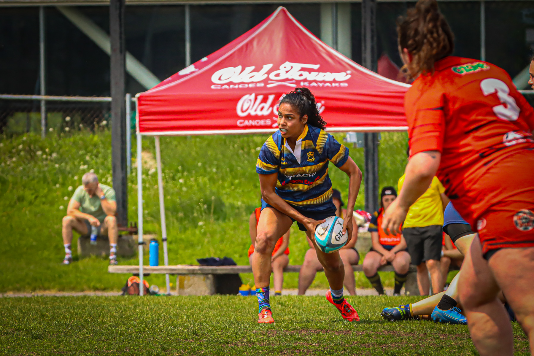Magali HARVEY -  Club de Rugby de Québec - Town of Mount Royal RFC - Rugby - RQ 2025 - SL F - Club de Rugby de Québec (54) vs (12) TMR (#RQ25SLFQCTMR6) Photo by: Photo Mayarts | Siuxy Sports 2025-06-07