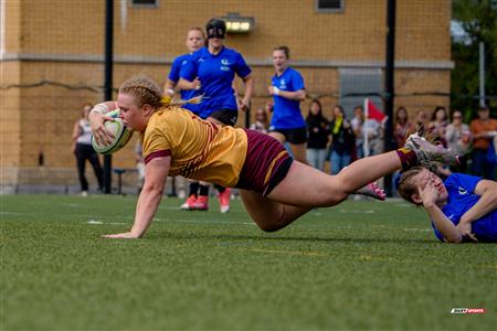 RSEQ 2025 - Rugby F - U. de Montréal vs U. Concordia - 1st half