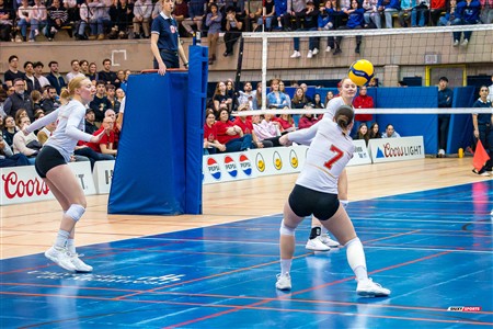 RSEQ 2025 - Volleyball F Finale 1 - Université de Montréal (3) vs (1) Université Laval