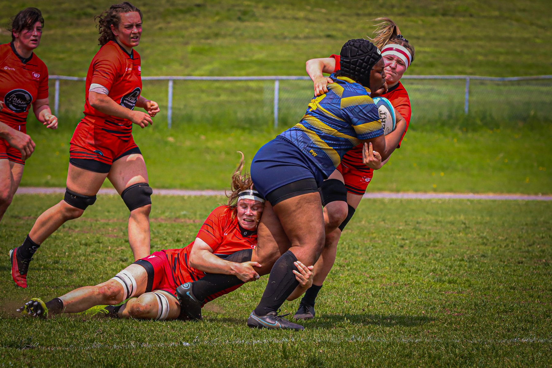 Karen PAQUIN -  Club de Rugby de Québec - Town of Mount Royal RFC - Rugby - RQ 2025 - SL F - Club de Rugby de Québec (54) vs (12) TMR (#RQ25SLFQCTMR6) Photo by: Photo Mayarts | Siuxy Sports 2025-06-07