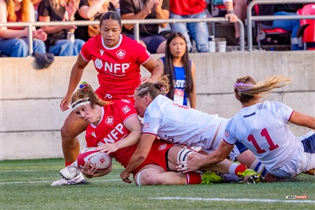 Canada vs USA Rugby F - Aug 1 2025 - Game - 1st half
