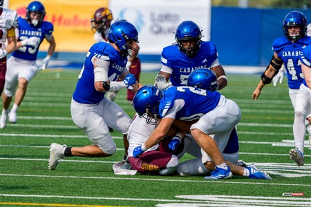 RSEQ 2025 - Football Universitaire - Carabins de Montréal (41) vs (14) Stingers de Concordia - Match
