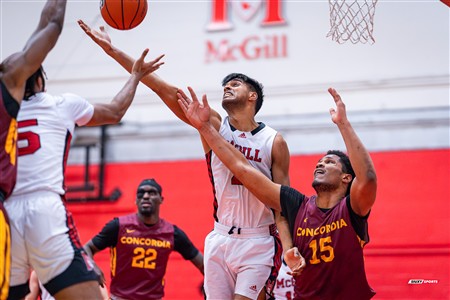 RSEQ 2025 - Basketball M - McGill (54) vs (76) Concordia