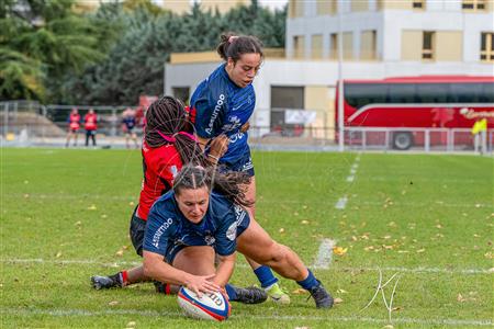 FFR 2025 - Elite 1 F - Amazones FCG vs Lyon Olympique Universitaire