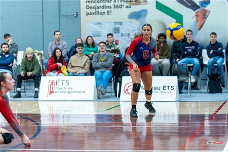 RSEQ 2025 - Volleyball F - ETS (0) vs (3) McGill