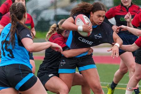 RQ 2025 - LPR2 F - Montreal Wanderers (38) vs (14) Club de Rugby de Québec
