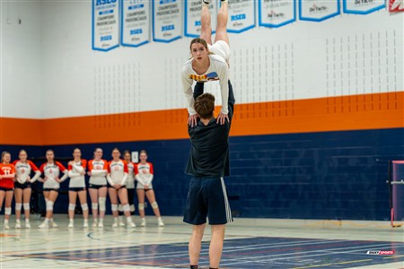 Représentation théâtrale d'avant match - Volleyball