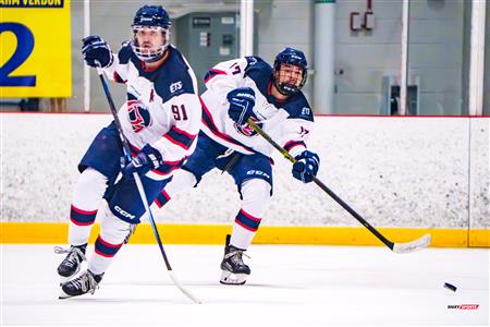 RSEQ 2025 - Hockey M D2 - Piranhas ETS vs Torrents Université du Québec en Outaouais - Match