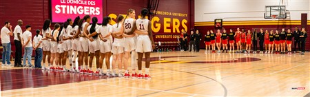 RSEQ 2025 - Basketball F - Concordia U (39) vs (74) U Laval