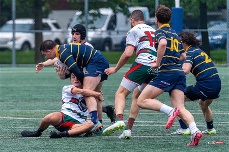 RQ 2025 - Super Ligue M - Rugby Club de Montréal (15) vs (31) Town Mount Royal - 1st half - Reel Juan