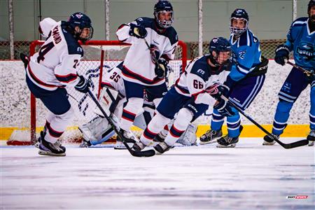 RSEQ 2025 - Hockey M D2 - Piranhas ETS vs Torrents Université du Québec en Outaouais - Match