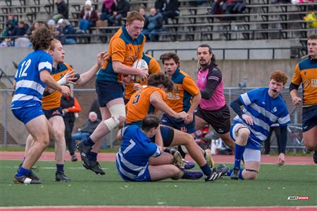 RSEQ 2025 - Demi-finale Rugby M - Cegep André-Laurendeau vs College Dawson