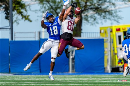 RSEQ 2025 - Football Universitaire - Carabins de Montréal (41) vs (14) Stingers de Concordia - Match