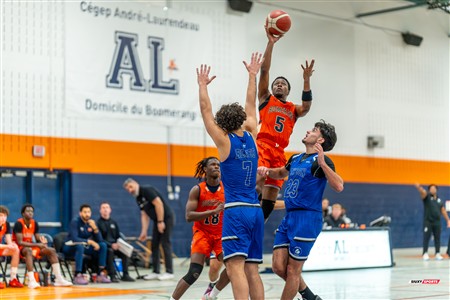 RSEQ 2025 - Basketball M D2 - André Laurendeau (66) vs (75) Dawson College