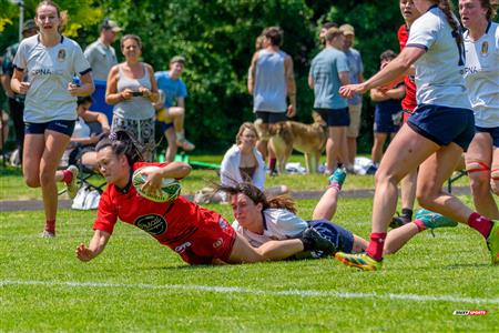 RQ 2025 - Super Ligue Fém - SABRFC (14) vs (43) Club de Rugby de Québec
