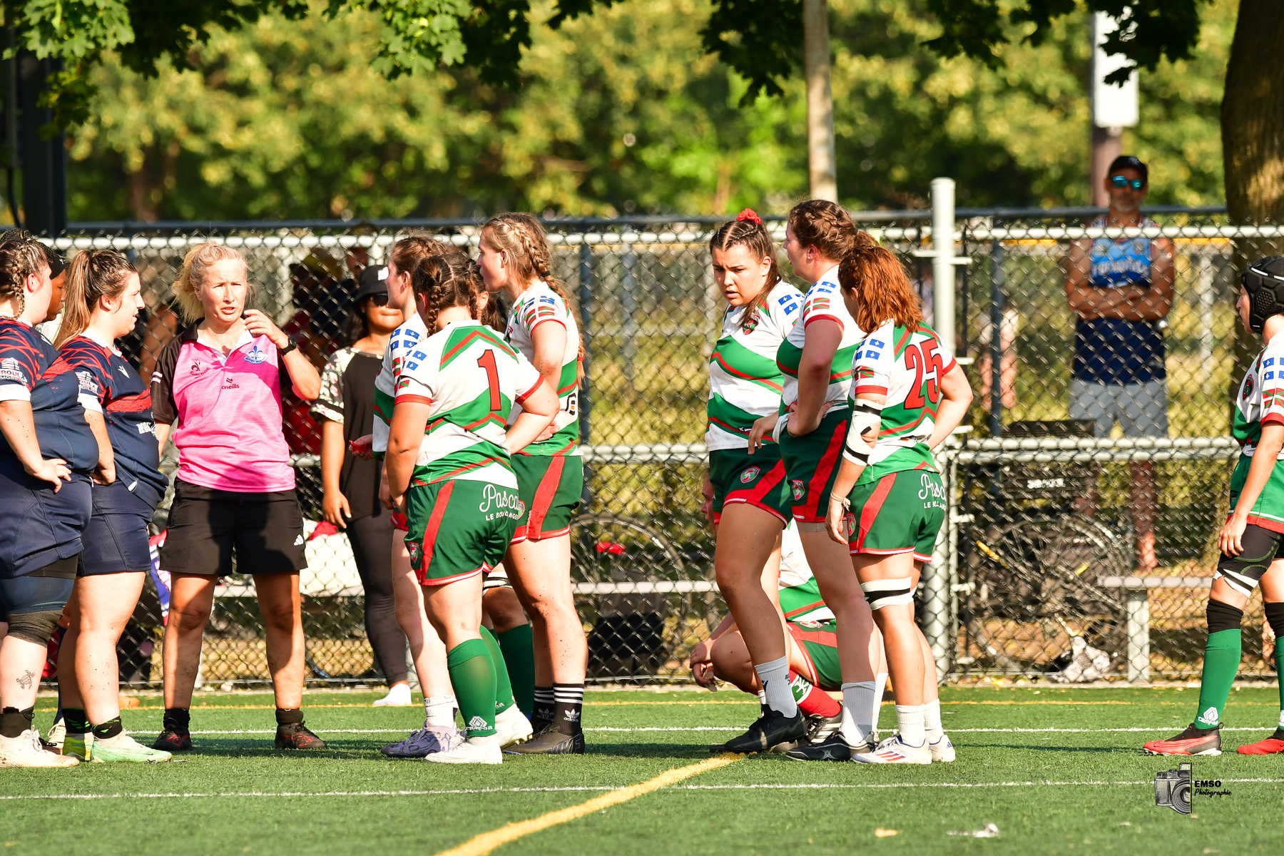 Amélie RAGO -  Rugby Club de Montréal - Braves de Trois-Rivières - Rugby - RQ 2025 - LPR2 F - Demi Finale - RCM (48) vs (14) Braves de Trois-Rivières (#RQ25LP2FRCMB8) Photo by: emso photo | Siuxy Sports 2025-08-09