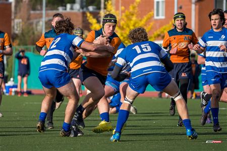 RSEQ 2025 - Demi-finale Rugby M - Cegep André-Laurendeau vs College Dawson