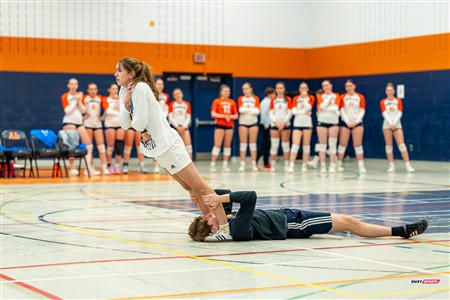 Représentation théâtrale d'avant match - Volleyball