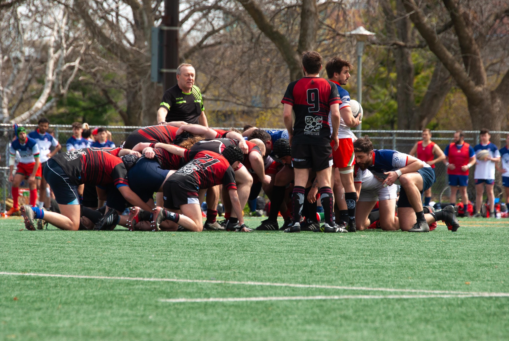  Rugby Club de Montréal - Westmount Rugby Club - Rugby - RQ 2024 - LPR2 - RCMXV vs Westmount 2 (#RQ24LP2RCMXW4) Photo by: Coraline Brochet | Siuxy Sports 2024-04-27
