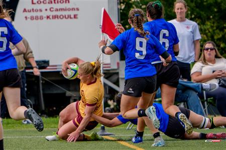 RSEQ 2025 - Rugby F - U. de Montréal vs U. Concordia - 1st half