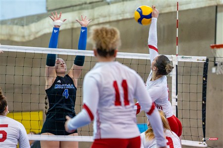 RSEQ 2025 - Volleyball F - 1/2 finale 3 - U de Montréal (3) vs (0) McGill