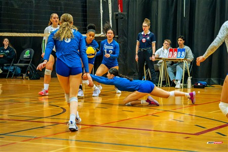 RSEQ 2025 - Volleyball F D2 - Championnat de Conférence - Dawson (0) vs (2) Montmorency