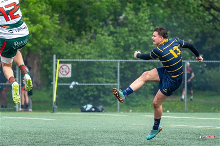 RQ 2025 - Super Ligue M - Rugby Club de Montréal (15) vs (31) Town Mount Royal - 1st half - Reel Juan