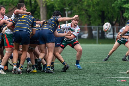 RQ 2025 - Super Ligue M - Rugby Club de Montréal (15) vs (31) Town Mount Royal - 1st half - Reel Juan