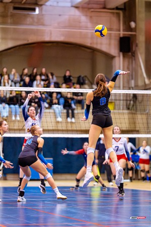 RSEQ 2025 - Volleyball F - Université de Montréal (3) vs (0) ETS