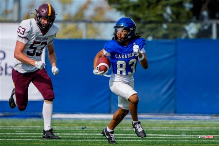 RSEQ 2025 - Football Universitaire - Carabins de Montréal (41) vs (14) Stingers de Concordia - Match
